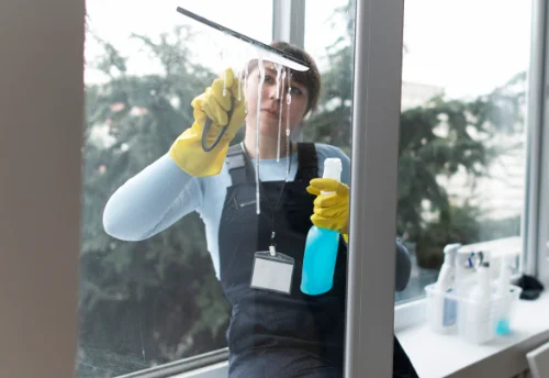 Nettoyage de vitres intérieures et extérieures à Saint-Éloy-les-Tuileries
